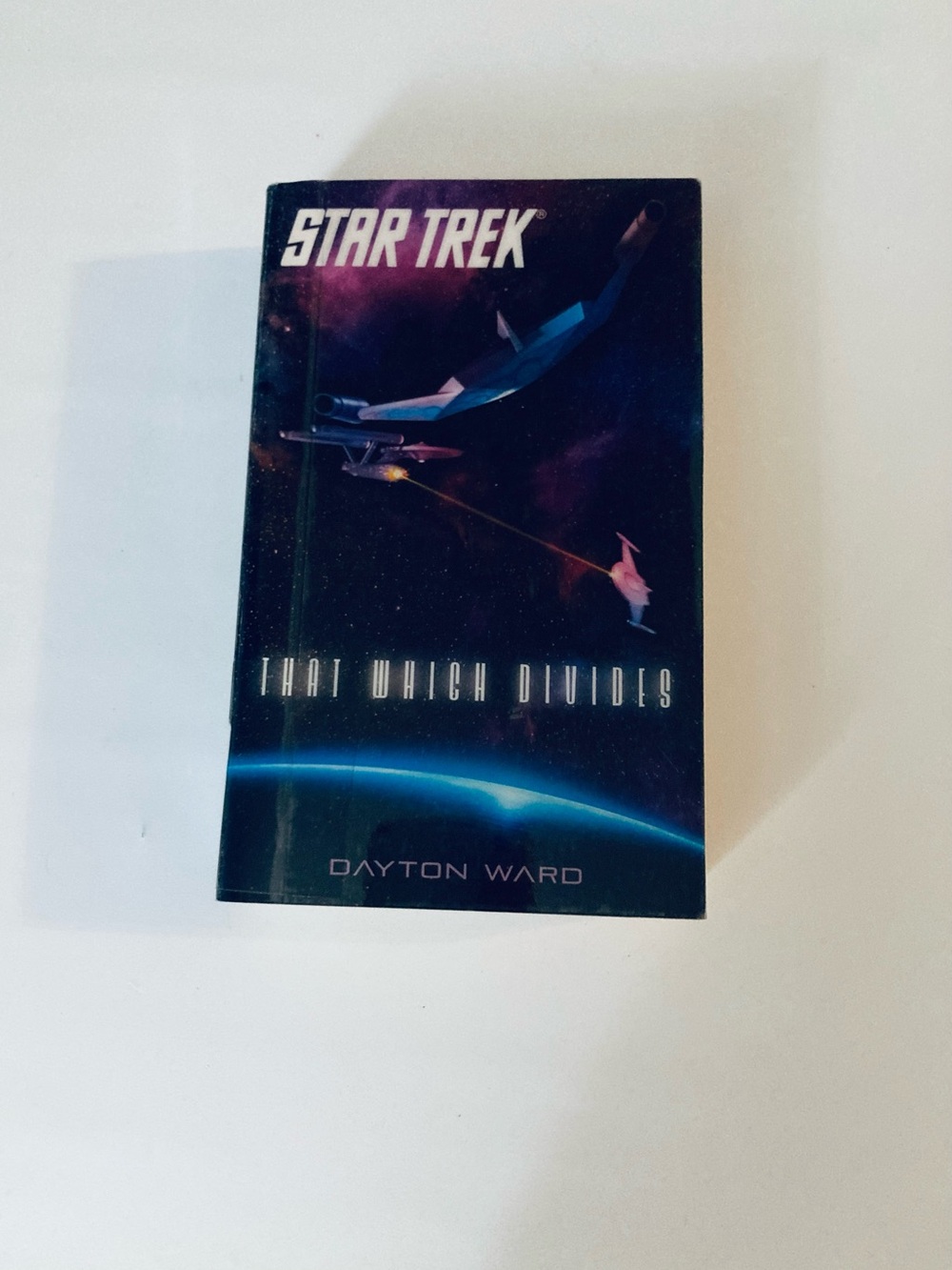 Star Trek: That Which Divides by Dayton Ward - Blue/Black Sci‑Fi Paperback